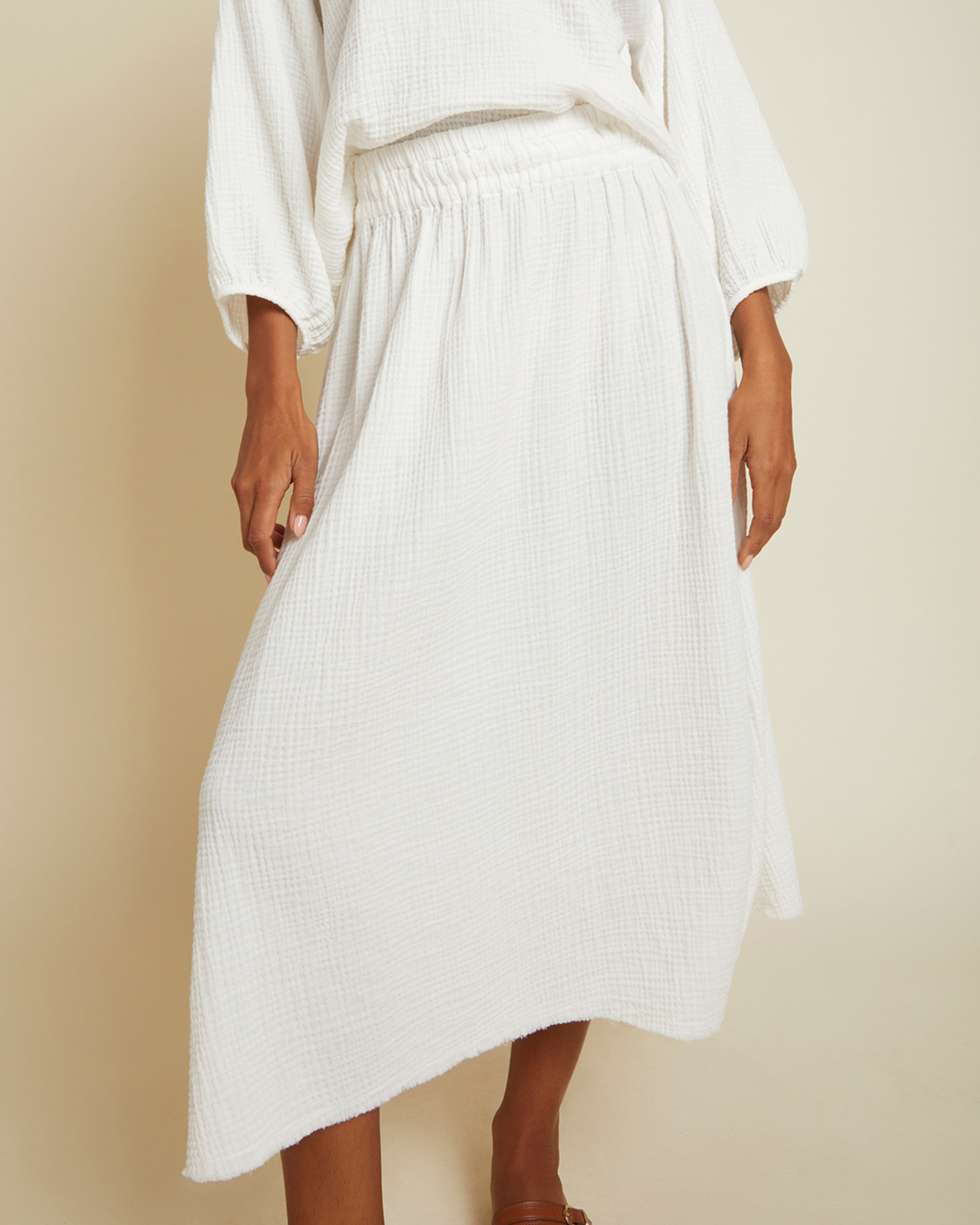 Safa Skirt in White