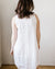 Jess Dress in White HW Linen Twill