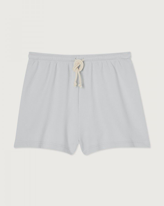 Happy Life shorts in Nuage Vintage by American Vintage on a white background.