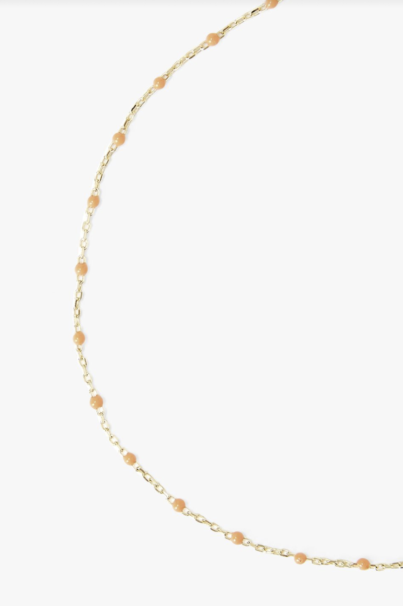 CL Anklet in Peach