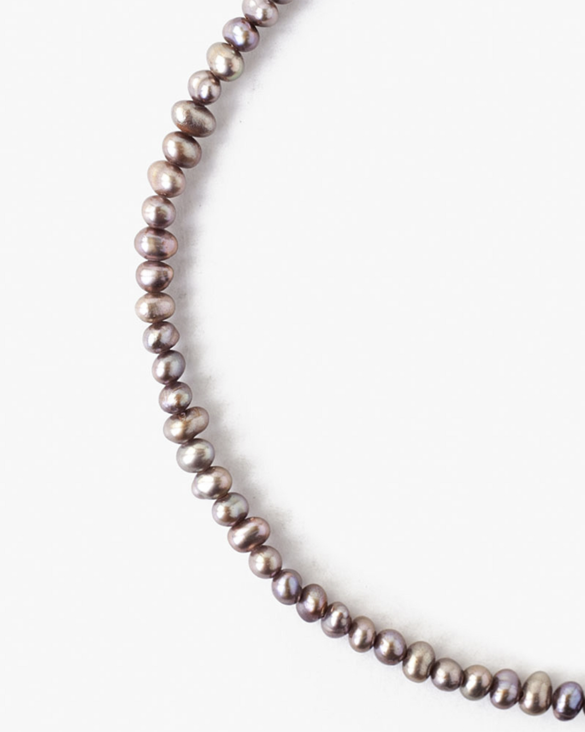 CL Anklet in Taupe Pearl