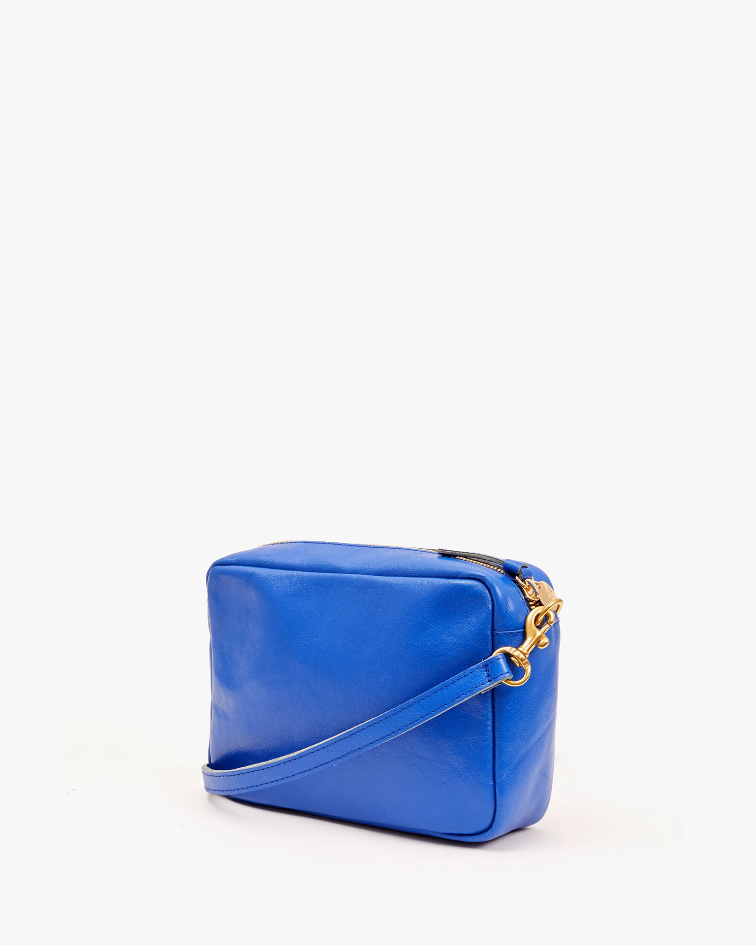 Clare V. Turnlock Midi Sac in Electric Blue - Bliss Boutiques