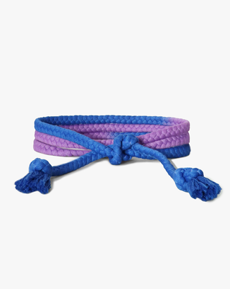 Rope Belt in Blue Raspberry