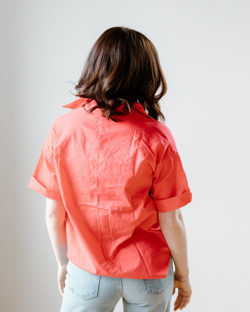 A Shirt Thing Clothing Delilah - Cabo in Tomato