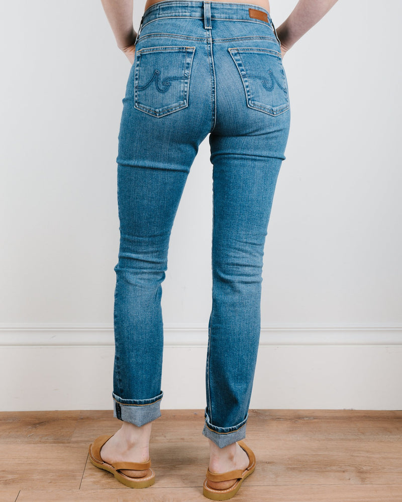Adriano Goldschmied Denim Mari Hi Rise Straight in 15 Years Shoreline
