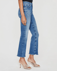 AG Jeans Denim Farrah Boot Crop in 18Ys Expansion