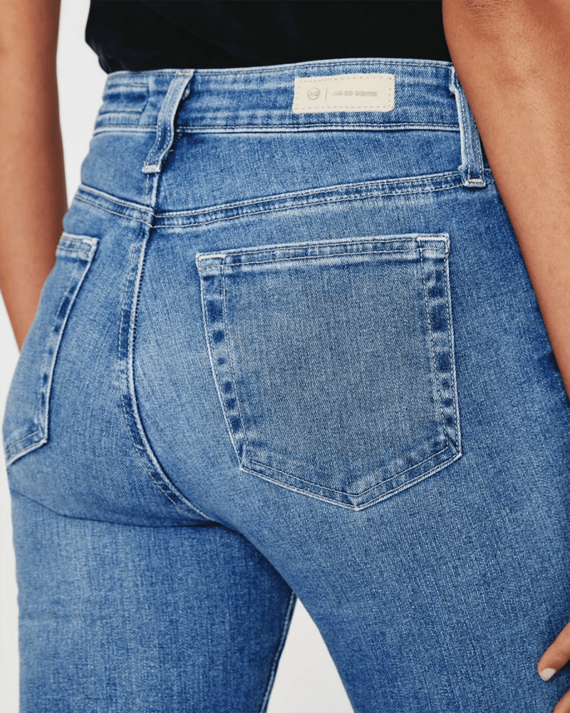 AG Jeans Denim Farrah Boot Crop in 18Ys Expansion
