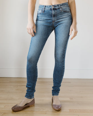 AG Jeans Denim Farrah Skinny in Bluebell