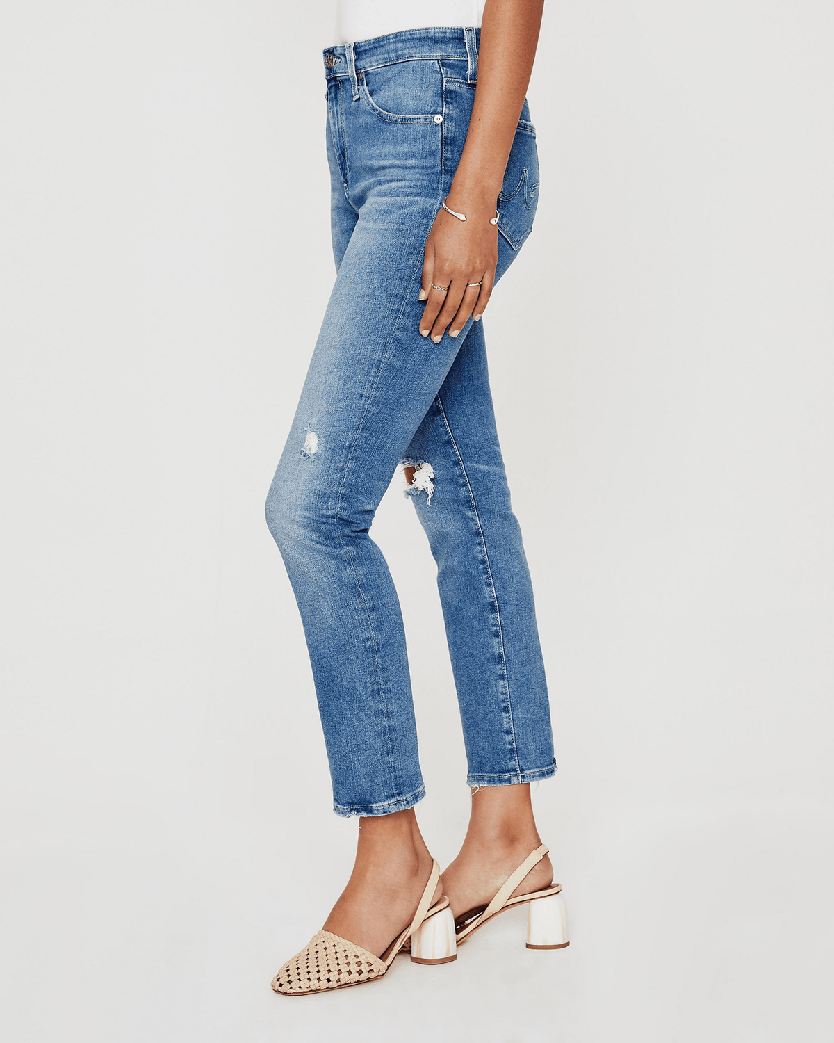 AG Jeans Denim Mari Crop in 18Ys Santa Fe