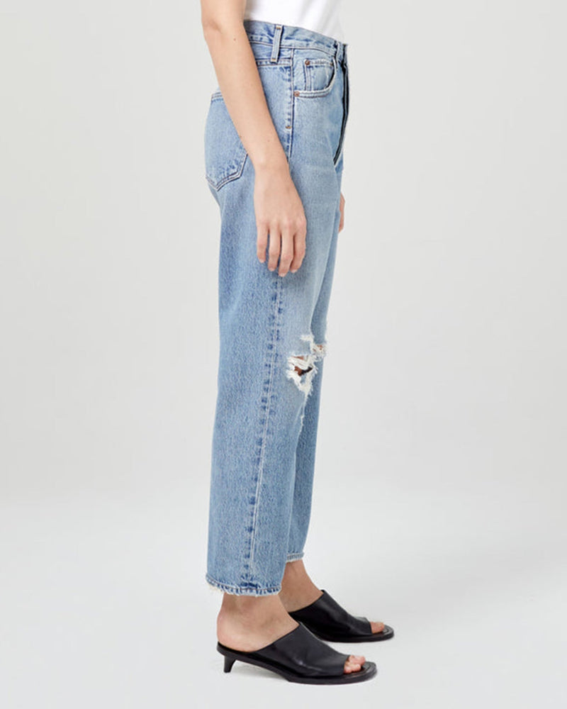 AGOLDE Denim 90s Crop Pant in Suspend