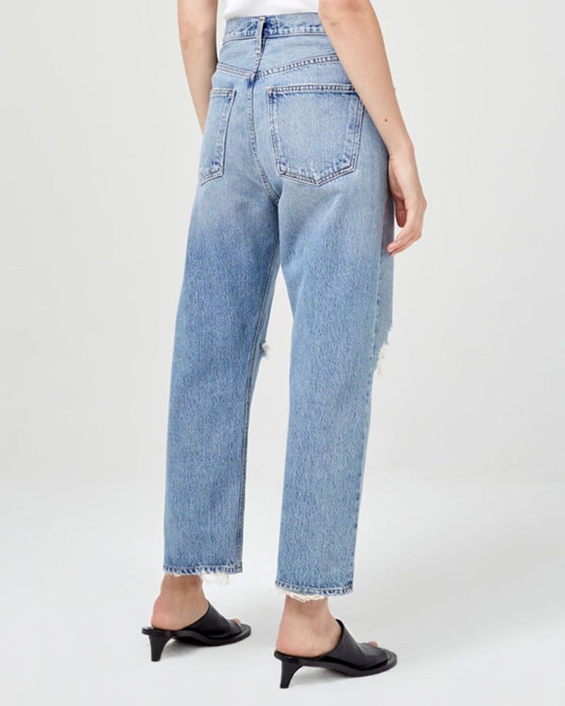 AGOLDE Denim 90s Crop Pant in Suspend