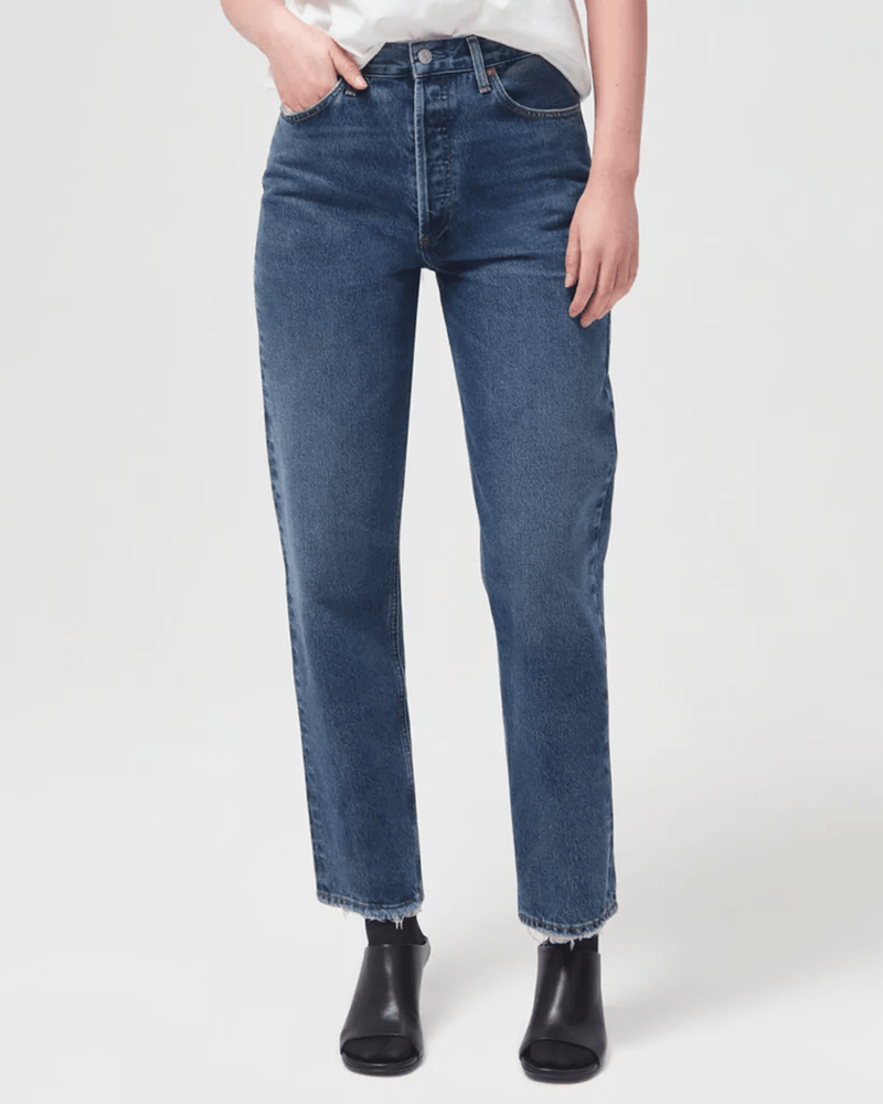 AGOLDE Denim 90s Pinch Waist H/R Straight in Range