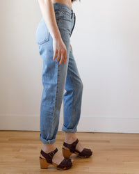 AGOLDE Denim Fen High Rise Relaxed Taper in Quarrel