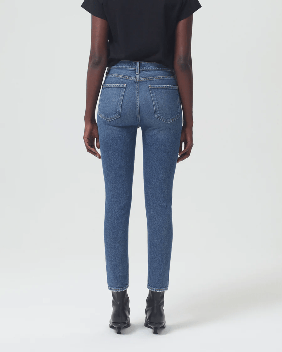 AGOLDE Denim Nico H/R Slim Fit in Cycle