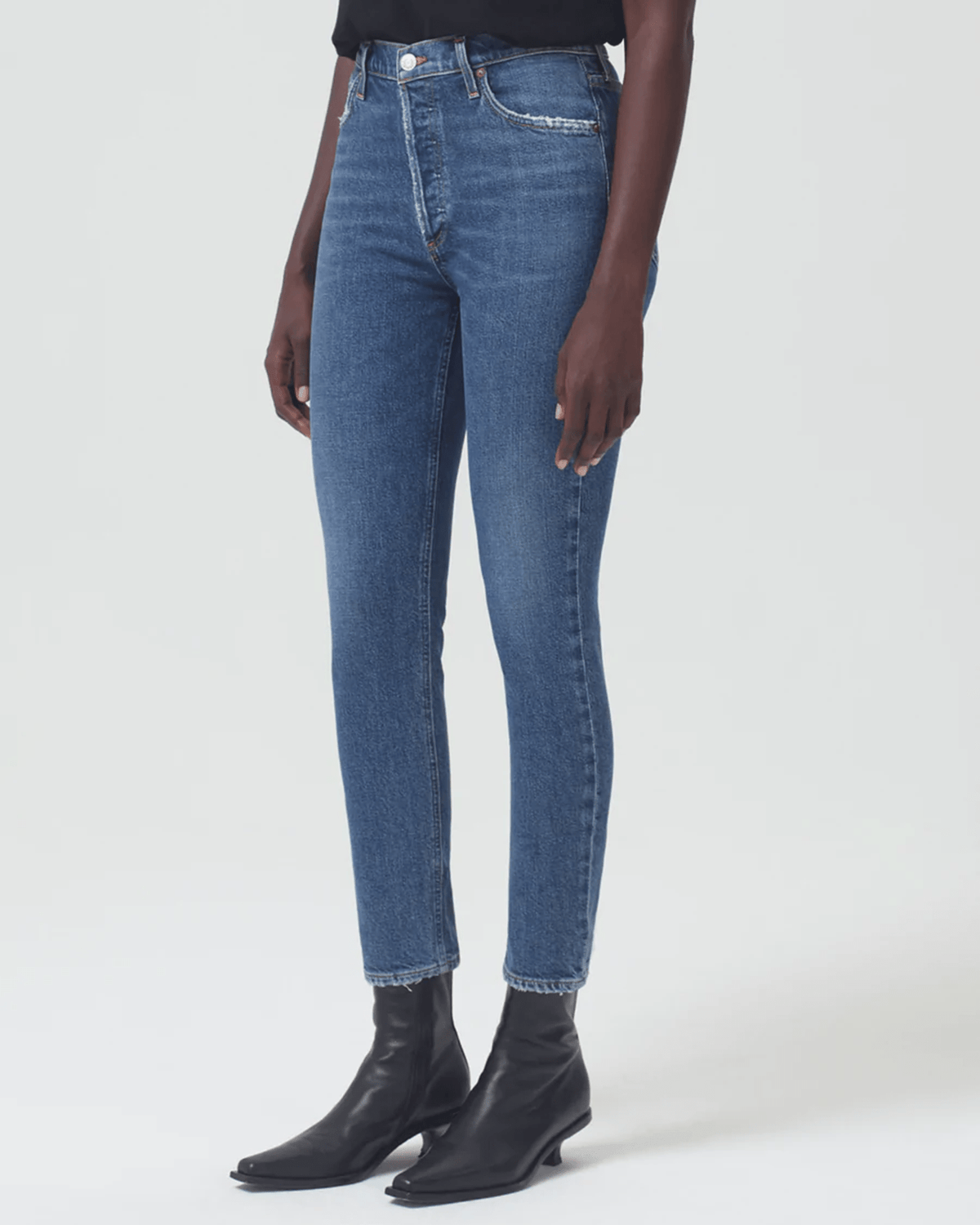 AGOLDE Denim Nico H/R Slim Fit in Cycle