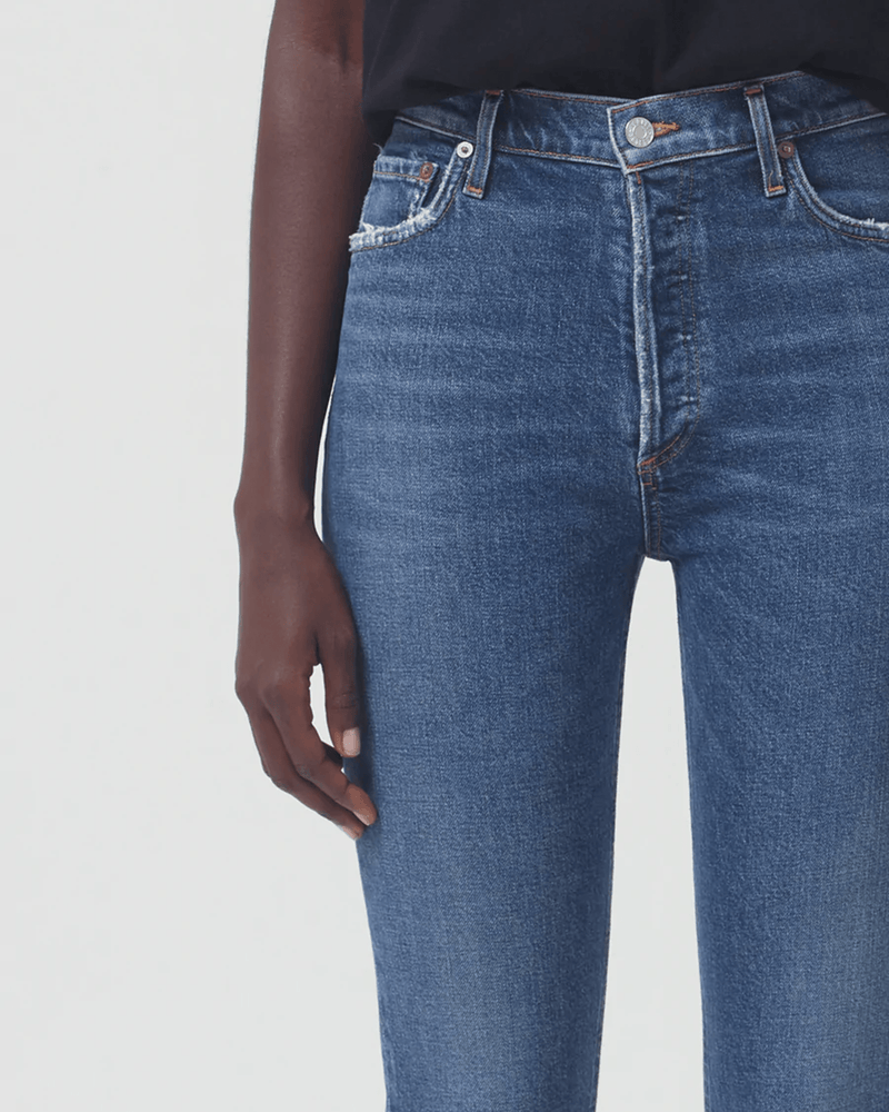 AGOLDE Denim Nico H/R Slim Fit in Cycle