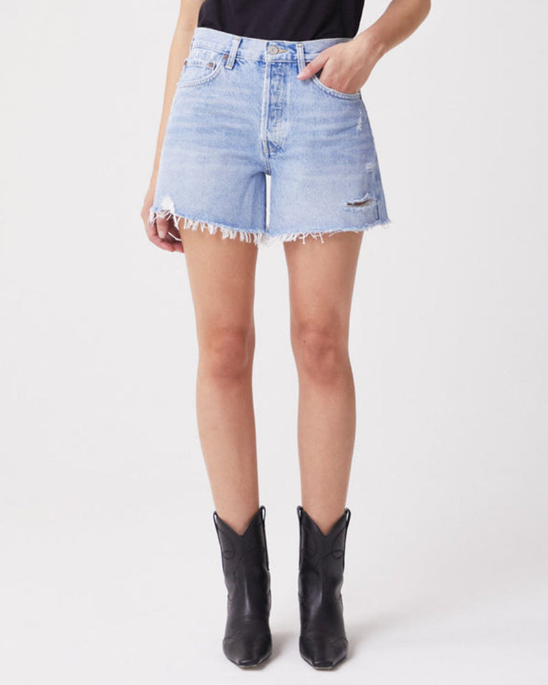 AGOLDE Parker Long Vintage Short in Swapmeet Bliss Boutiques