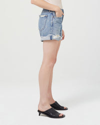 AGOLDE Denim Parker Long w/ Cuff in Heat Wave