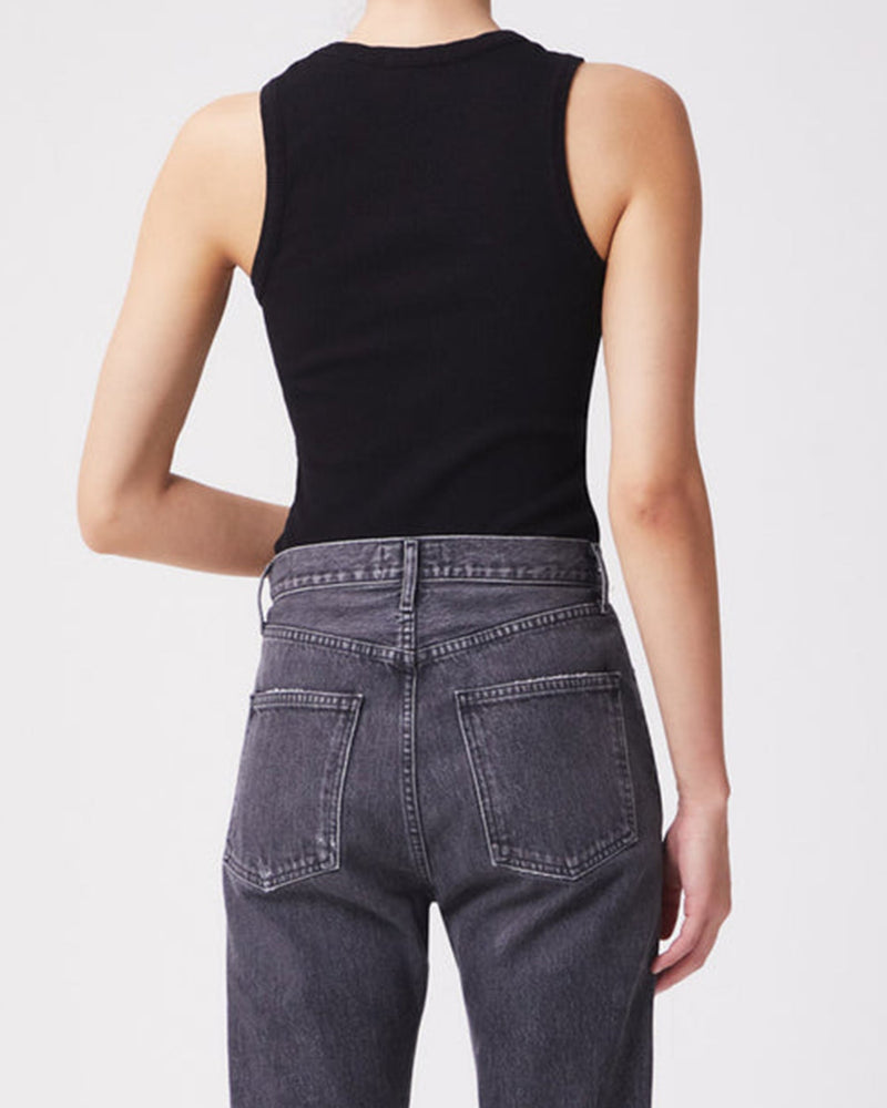 AGOLDE Clothing Poppy Tank in Black