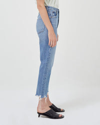 AGOLDE Denim Riley Crop in Haven