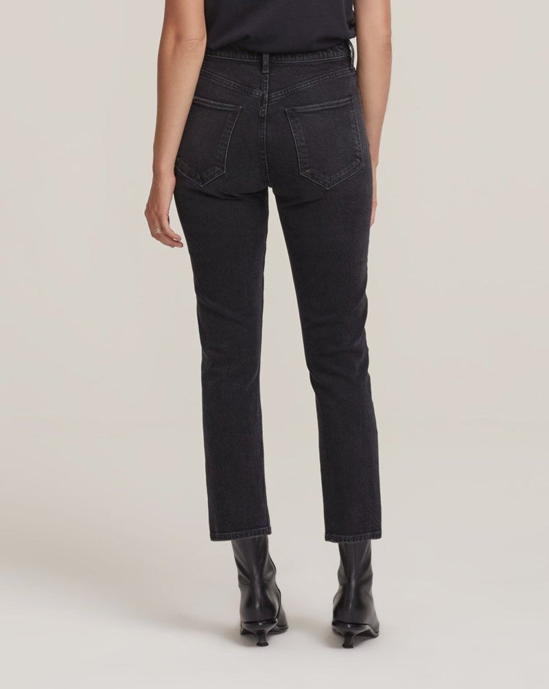 AGOLDE Riley Crop in Panoramic - Bliss Boutiques