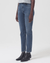 AGOLDE Denim Riley H/R Straight Long in Cypher