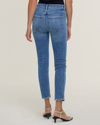 AGOLDE Denim Toni Mid Rise Straight in Viewpoint