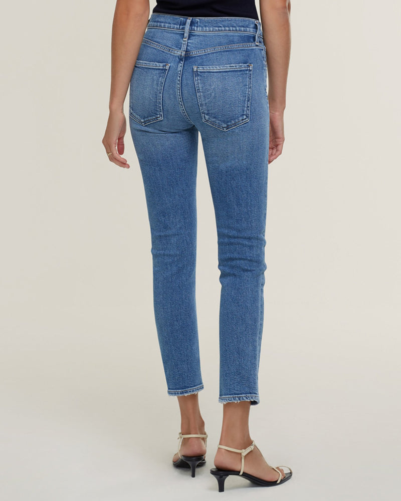 AGOLDE Denim Toni Mid Rise Straight in Viewpoint
