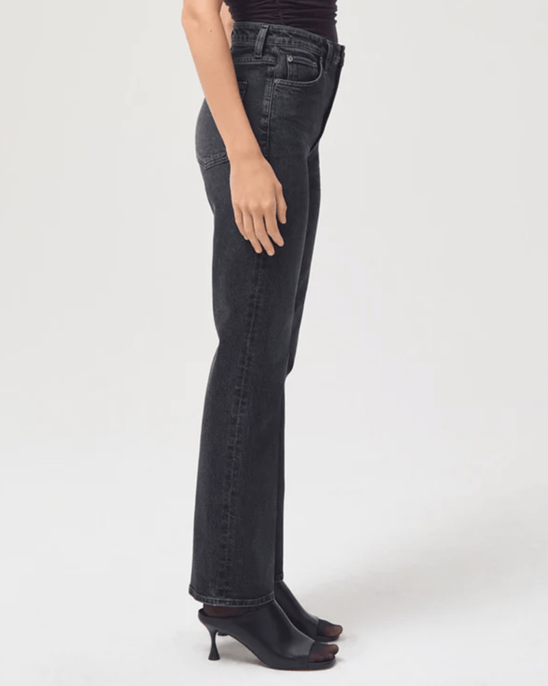 AGOLDE Denim Vintage High Rise Boot in Technique