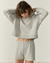 American Vintage Clothing Hoodie in Gris Clair
