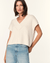 AMO Clothing Aurora V Neck in Natural