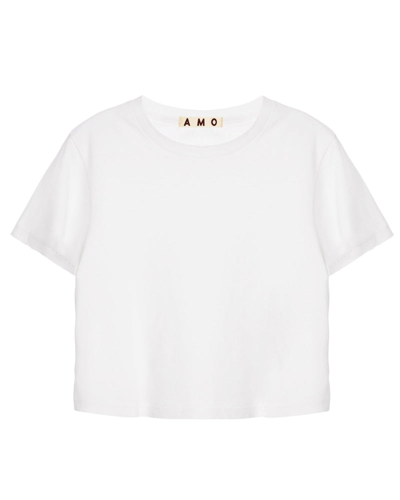 AMO Clothing Babe Tee in White