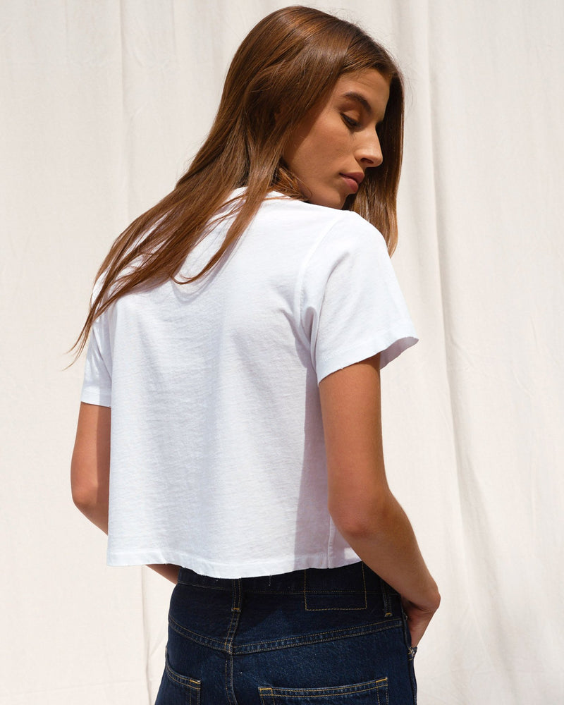 AMO Clothing Babe Tee in White