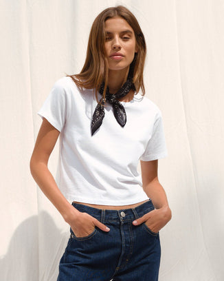AMO Clothing Babe Tee in White