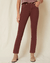 AMO Denim Chelsea Crop in Bloodstone