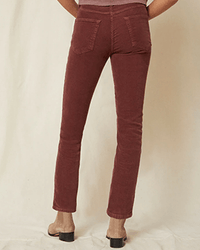 AMO Denim Chelsea Crop in Bloodstone