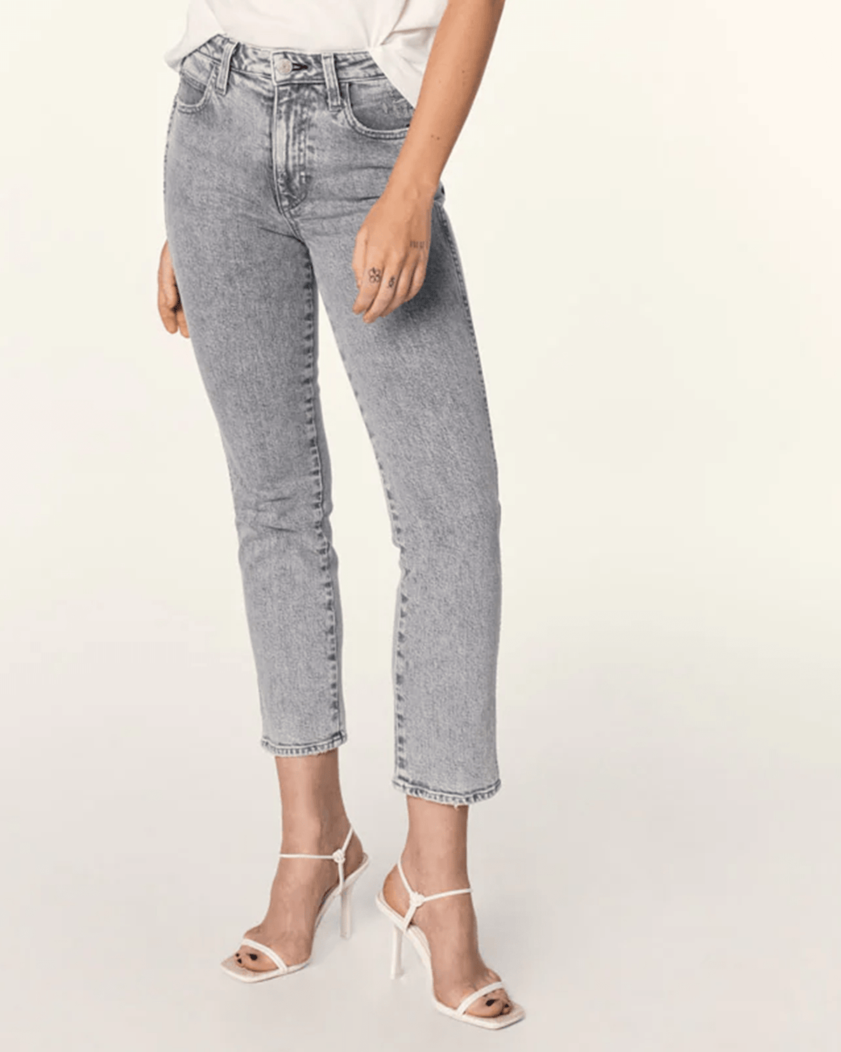 AMO Denim Chloe Crop in Opal