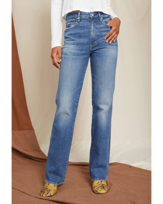 AMO Denim High Rise Kick in Patience