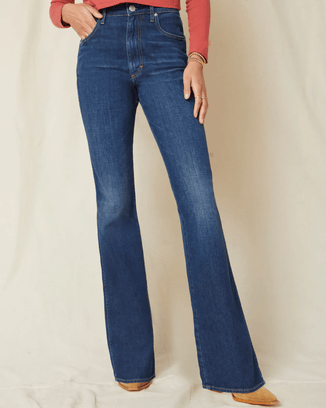 AMO Denim Willa Slim Flare in Grateful