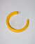 B&L Jewelry Vegas Gold C Hoop in Large in Vegas Gold