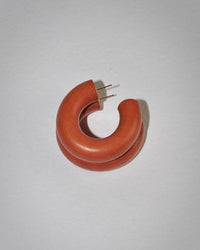 B&L Jewelry Frank Small Chunk Hoop in Frank
