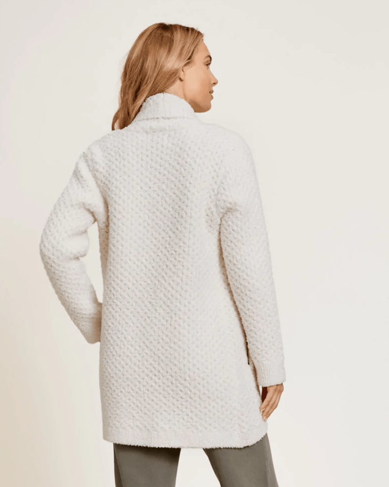Barefoot Dreams Clothing CC Honeycomb Shawl in Cream