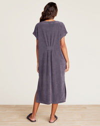 Barefoot Dreams Clothing Cozyterry Caftan in Carbon