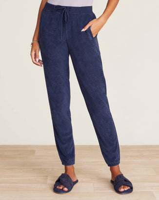 Barefoot Dreams Clothing Cozyterry Jogger in Indigo