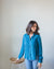 Bella Dahl Clothing Del Mar Two Pkt Button Down in Teal Ocean