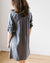 Bella Dahl Clothing L/S A Line Shirtdress in Silver Storm