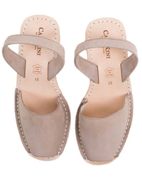 Calaxini Platform Wedge in Topo Nubuck 