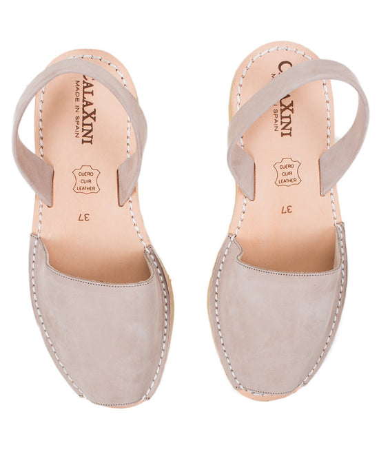 Calaxini Verano Slide in Topo Nubuck 