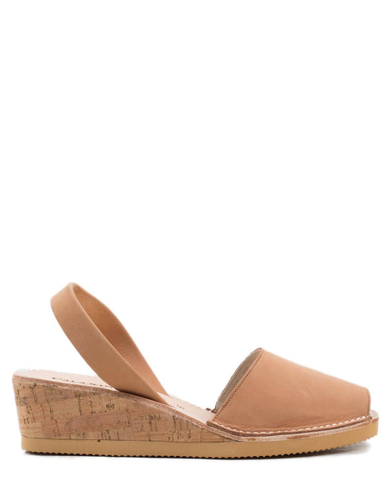 Calaxini Wedge Sandal in Cuero 