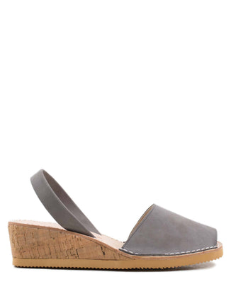 Calaxini Shoes Topo Nubuck / 36 Wedge Sandal